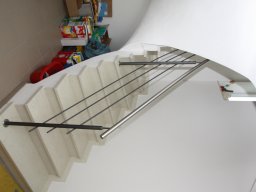 Innengelaender Edelstahl lackiert-018